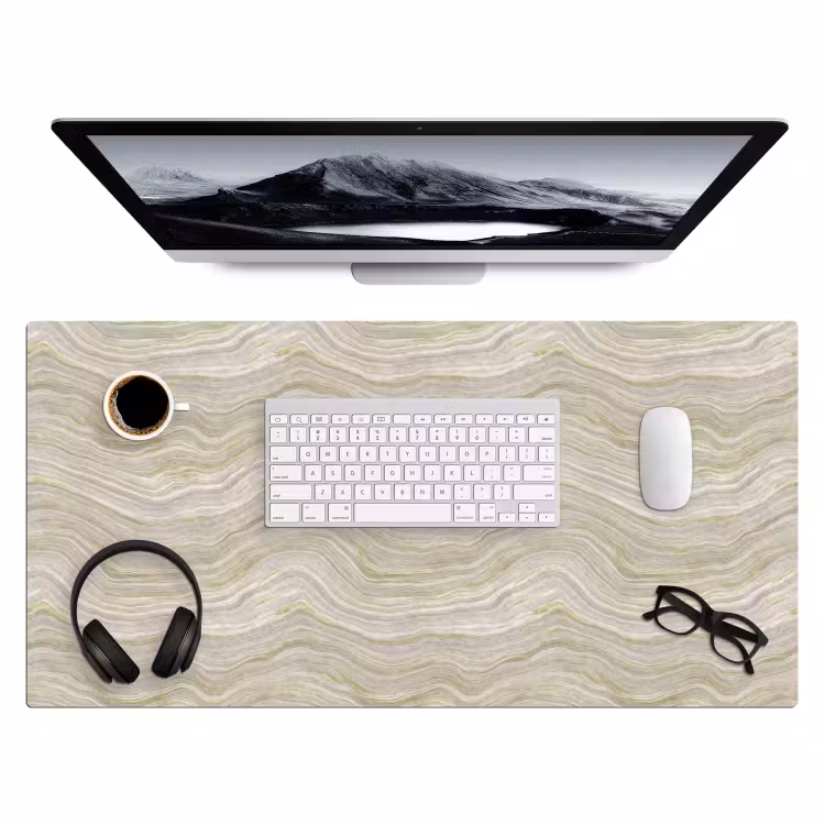 Bureau onderlegger - Patroon - Sereen - Groen — 4
