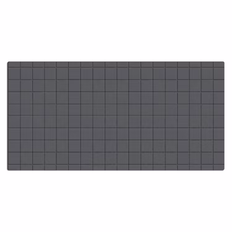 Bureau onderlegger - Patroon - Tegel - Grafiet - Grijs — 2