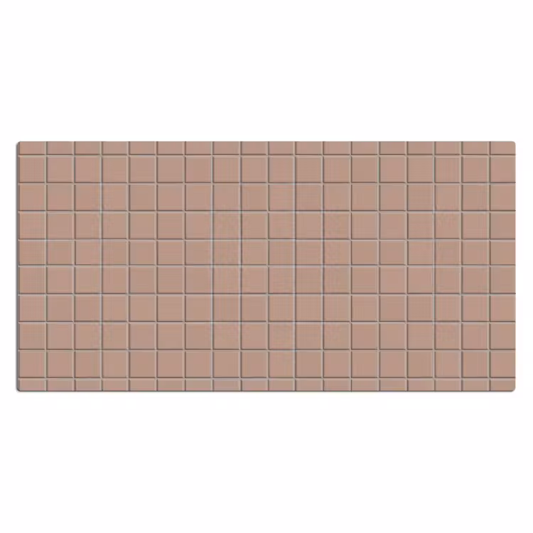 Bureau onderlegger - Patroon - Tegel - Oudroze — 2