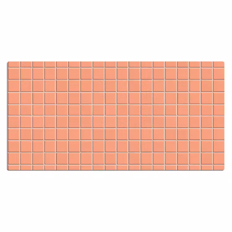 Bureau onderlegger - Patroon - Tegels - Perzik — 2