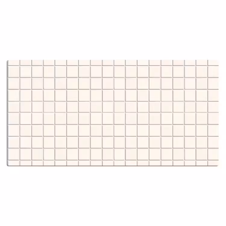 Bureau onderlegger - Patroon - Tegels - Wit — 2