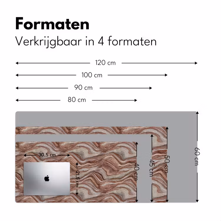 Bureau onderlegger - Patroon - Zandsteen - Travertijn — 8