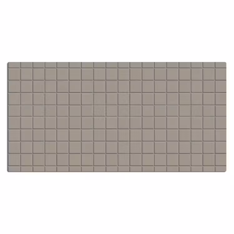 Bureau onderlegger - Tegel - Patroon Kiezel - Grijs — 2