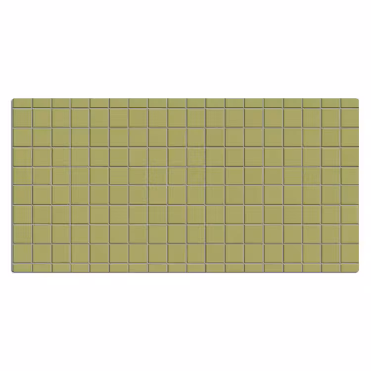 Bureau onderlegger - Tegel - Patroon - Olijfgroen — 2