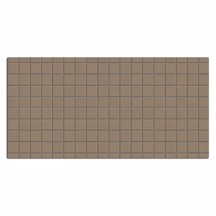Bureau onderlegger - Tegel - Patroon - Taupe — 2