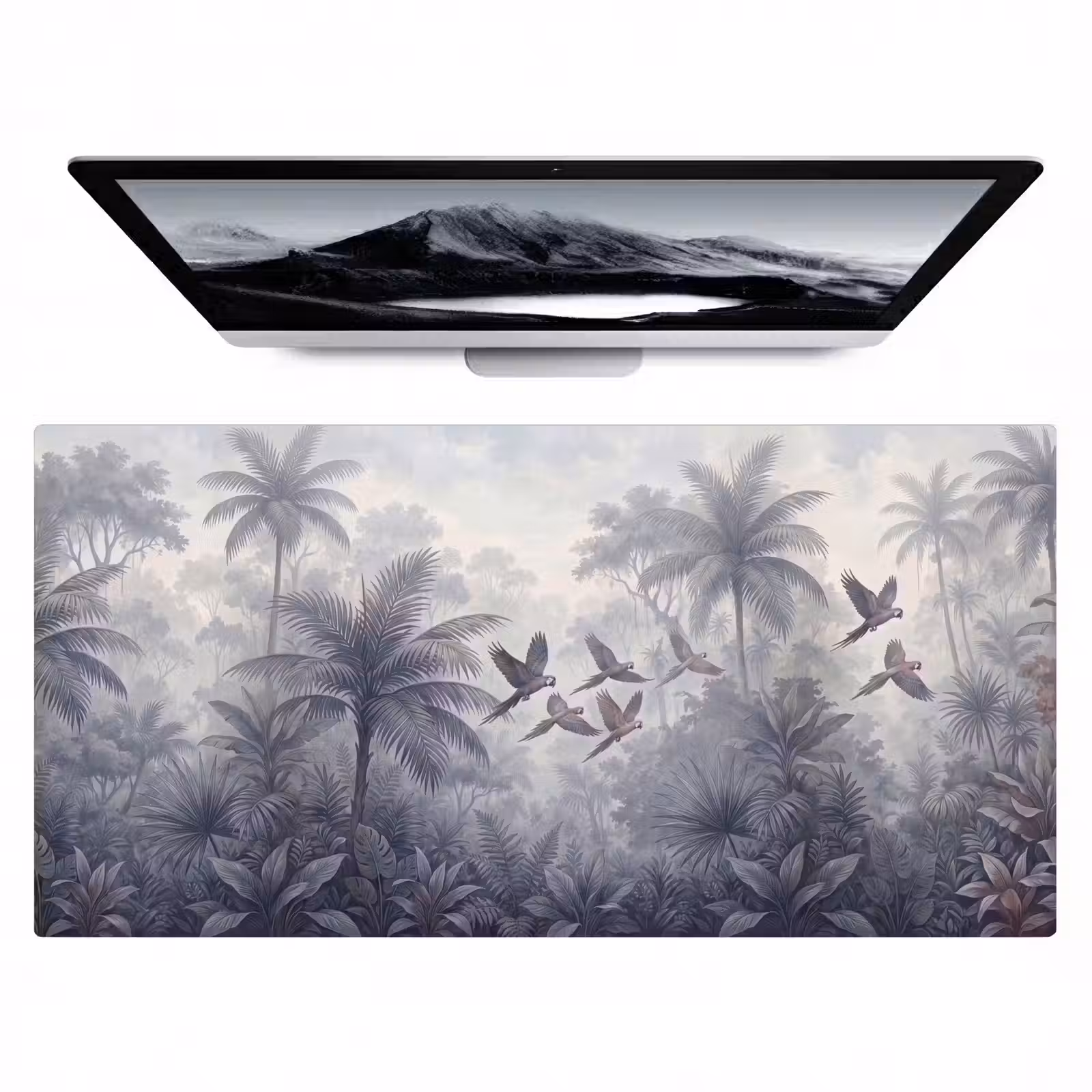 Bureau onderlegger - Vogel - Vliegend - Jungle - Vintage - Dieren — 1