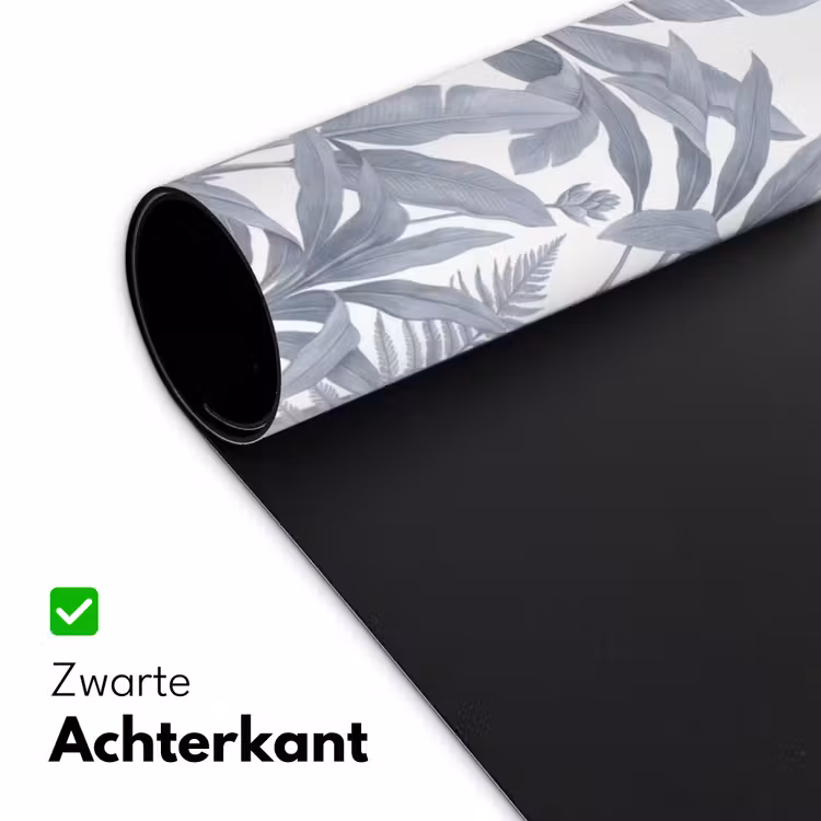 Bureau onderlegger - Planten - Bladeren - Natuur - Grijs — 5