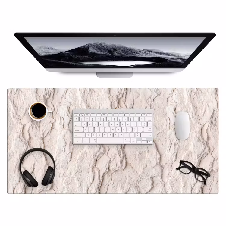 Bureau onderlegger - Rots - Structuur - Natuur - Beige - Abstract — 4