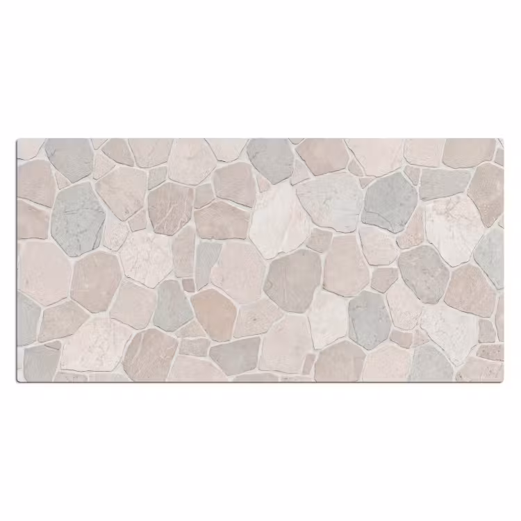 Bureau onderlegger - Steen - Patroon - Textuur - Beige — 2