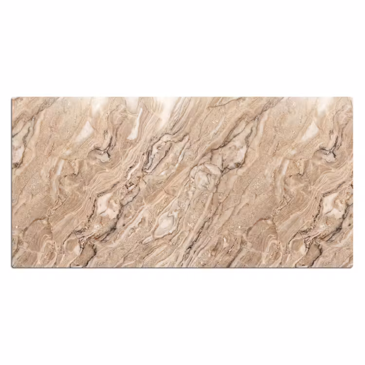 Bureau onderlegger - Textuur - Aders - Abstract - Modern - Beige — 2
