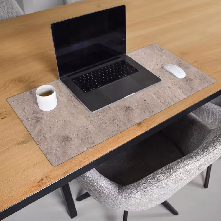 Bureau onderlegger - Textuur - Steen - Patroon - Rustiek - Beige — 3