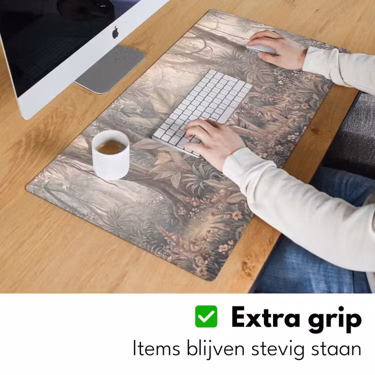 Bureau onderlegger - Tijger - Welp - Jungle - Illustratie - Dieren — 6
