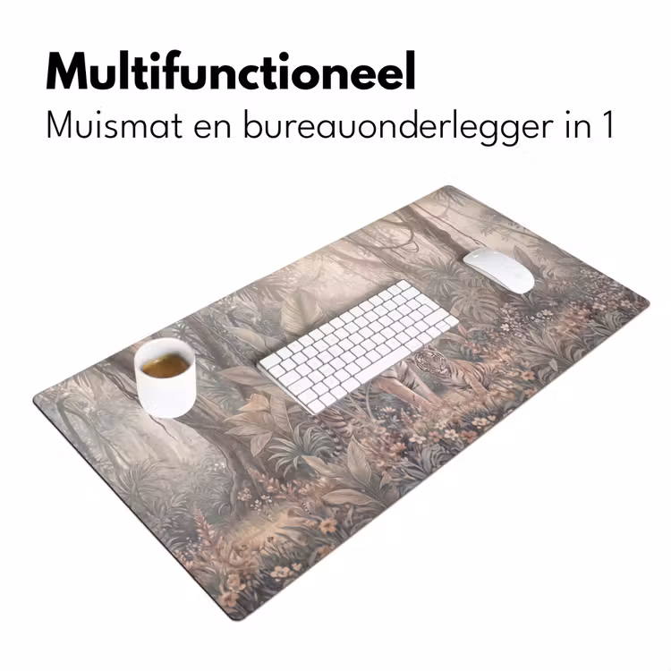 Bureau onderlegger - Tijger - Welp - Jungle - Illustratie - Dieren — 7