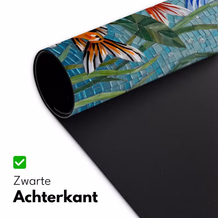Bureau onderlegger - Vis - Mozaïek - Onderwater - Kleurrijk - Dieren — 5