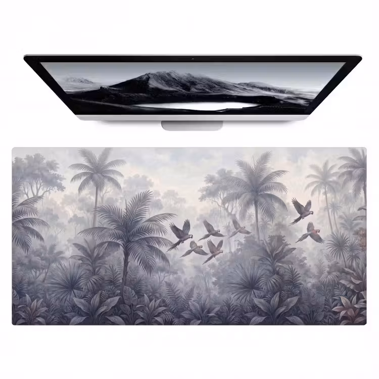 Bureau onderlegger - Vogel - Vliegend - Jungle - Vintage - Dieren — 1