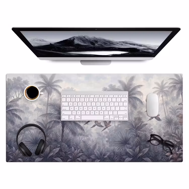Bureau onderlegger - Vogel - Vliegend - Jungle - Vintage - Dieren — 4