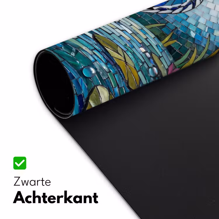 Bureau onderlegger - Vogel - Water - Natuur - Abstract - Blauw — 5
