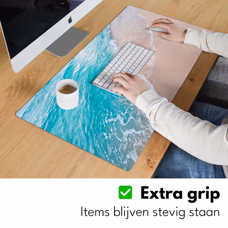 Bureau onderlegger - Strand - Zee - Golf - Natuur - Blauw — 6