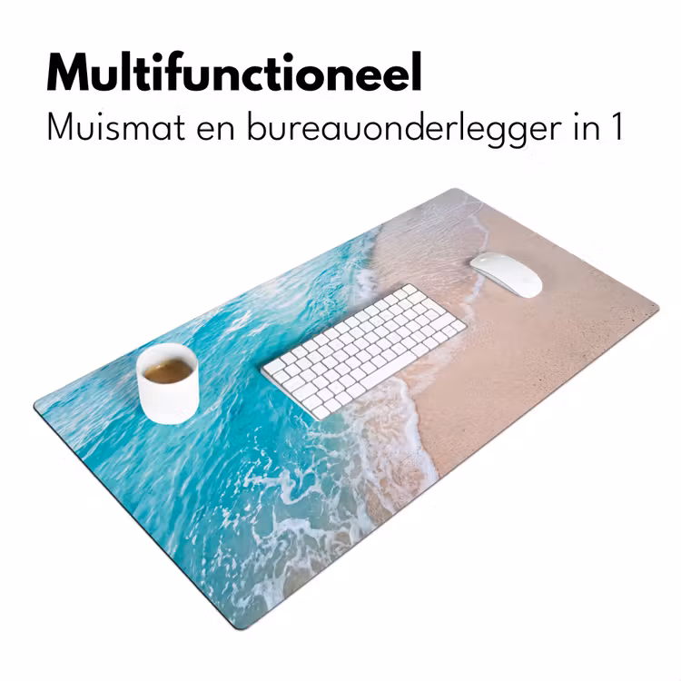 Bureau onderlegger - Strand - Zee - Golf - Natuur - Blauw — 7