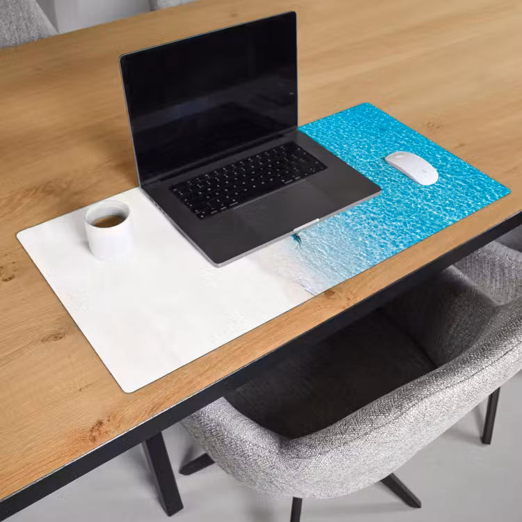 Bureau onderlegger - Vis - Oceaan - Strand - Turquoise - Natuur — 3