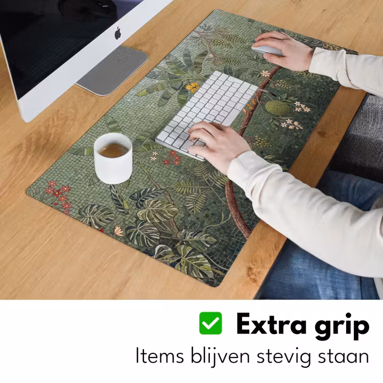 Bureau onderlegger - Vogel - Dier - Jungle - Mozaïek - Natuur — 6
