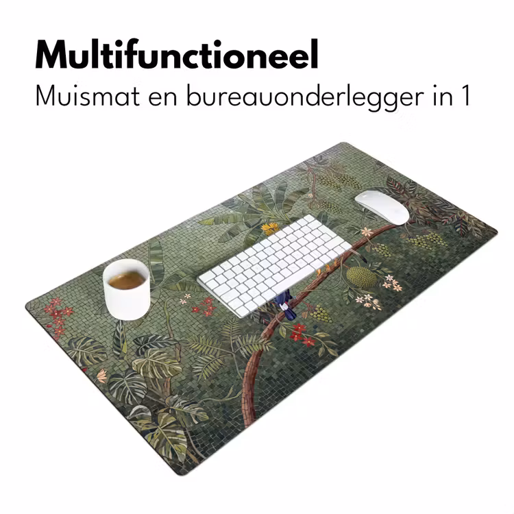 Bureau onderlegger - Vogel - Dier - Jungle - Mozaïek - Natuur — 7