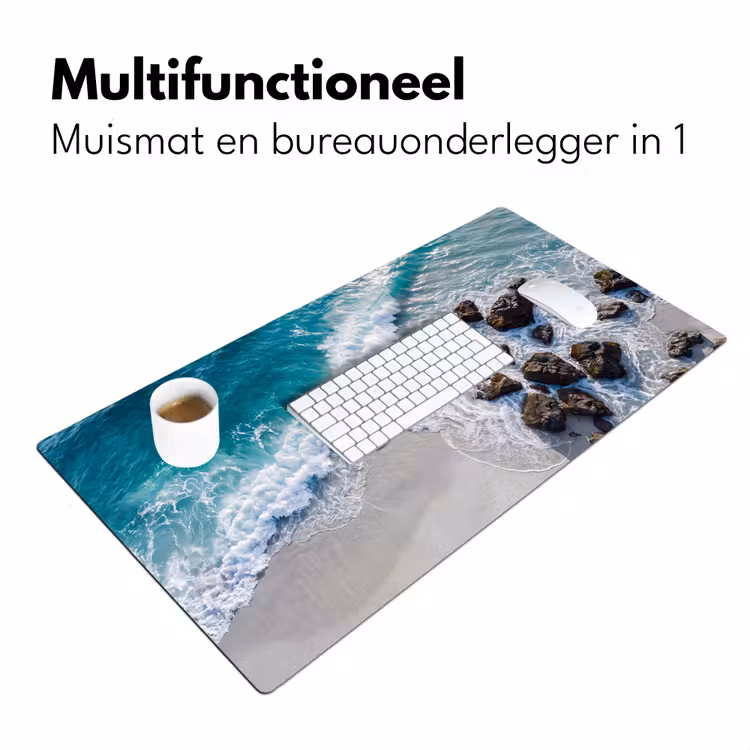 Bureau onderlegger - Zee - Golf - Strand - Natuur - Blauw — 7