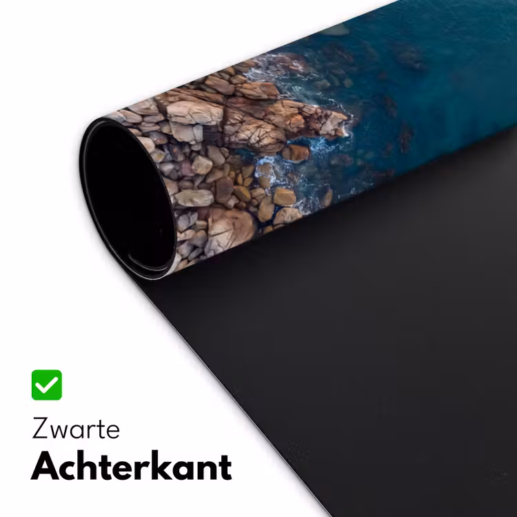 Bureau onderlegger - Zee - Kustlijn - Natuur - Abstract - Blauw — 5
