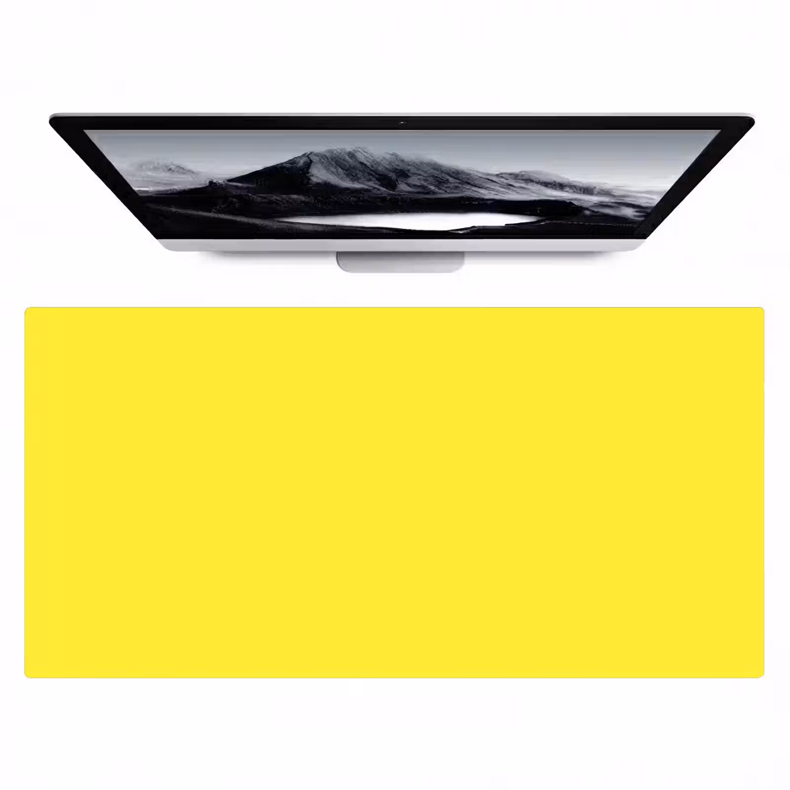 Bureau onderlegger - Soft - Custard - Geel — 1