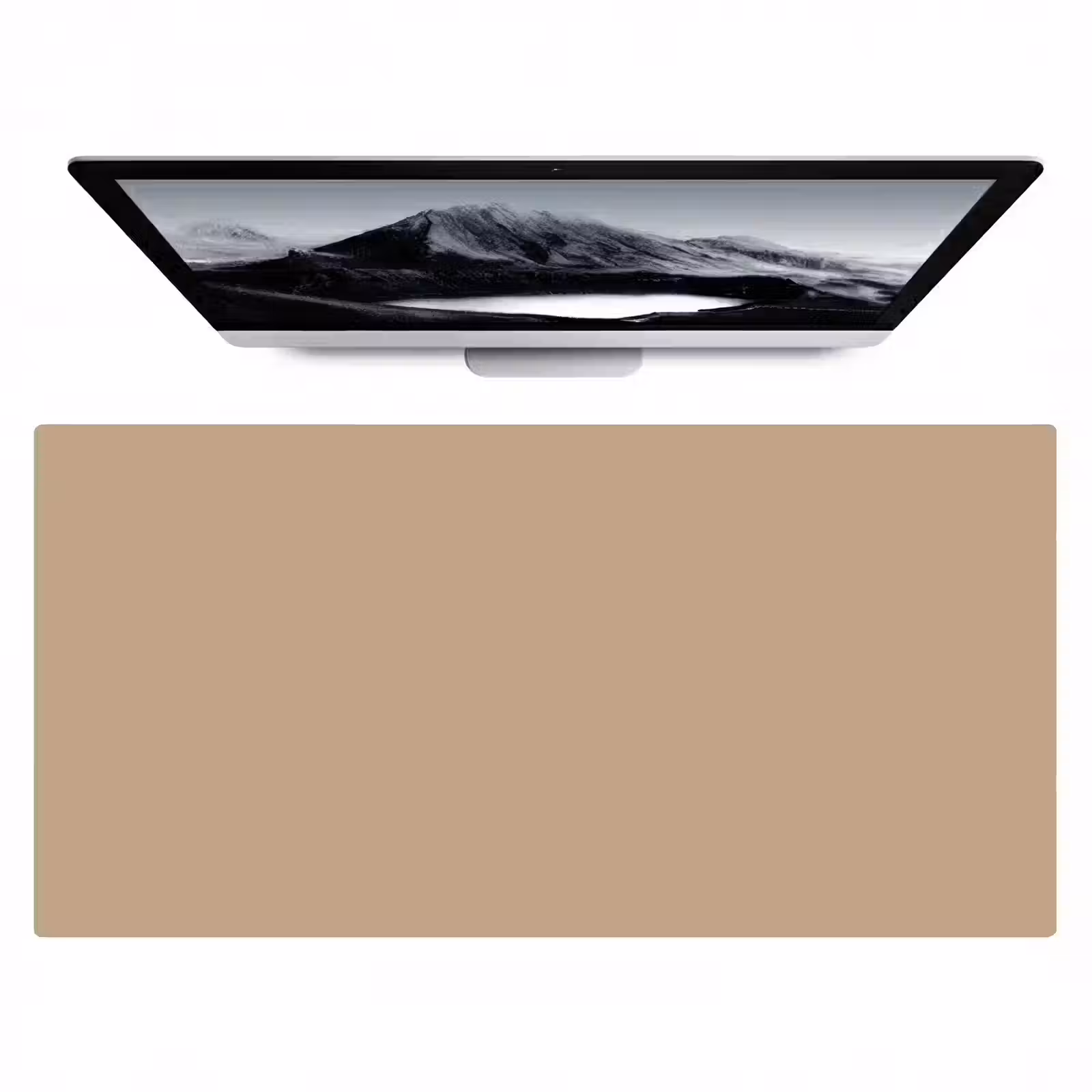 Bureau onderlegger - Soft - Taupe - Bruin — 1
