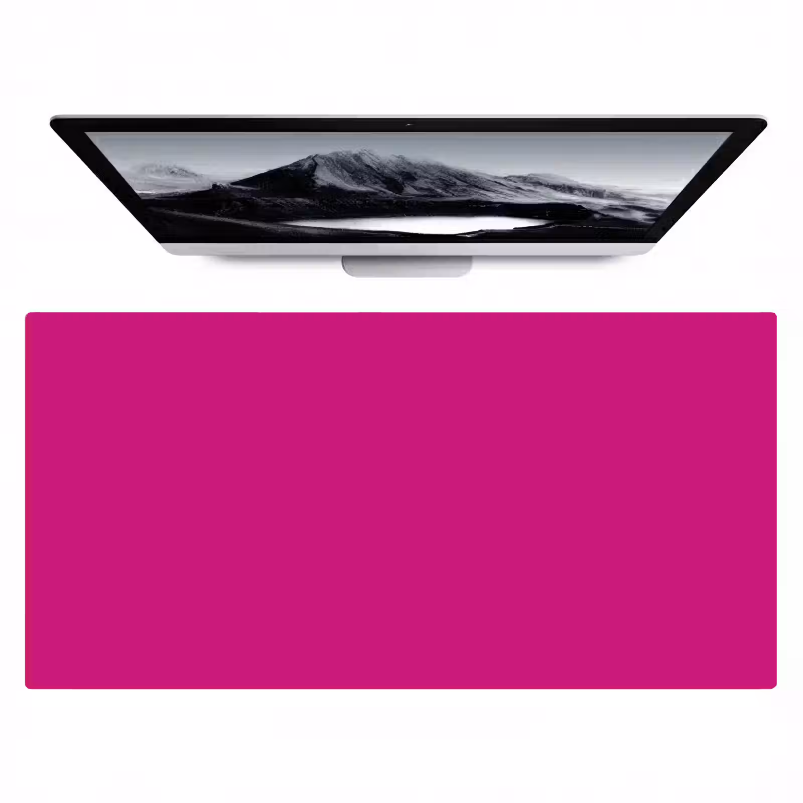 Bureau onderlegger - Velvet - Magenta - Roze — 1