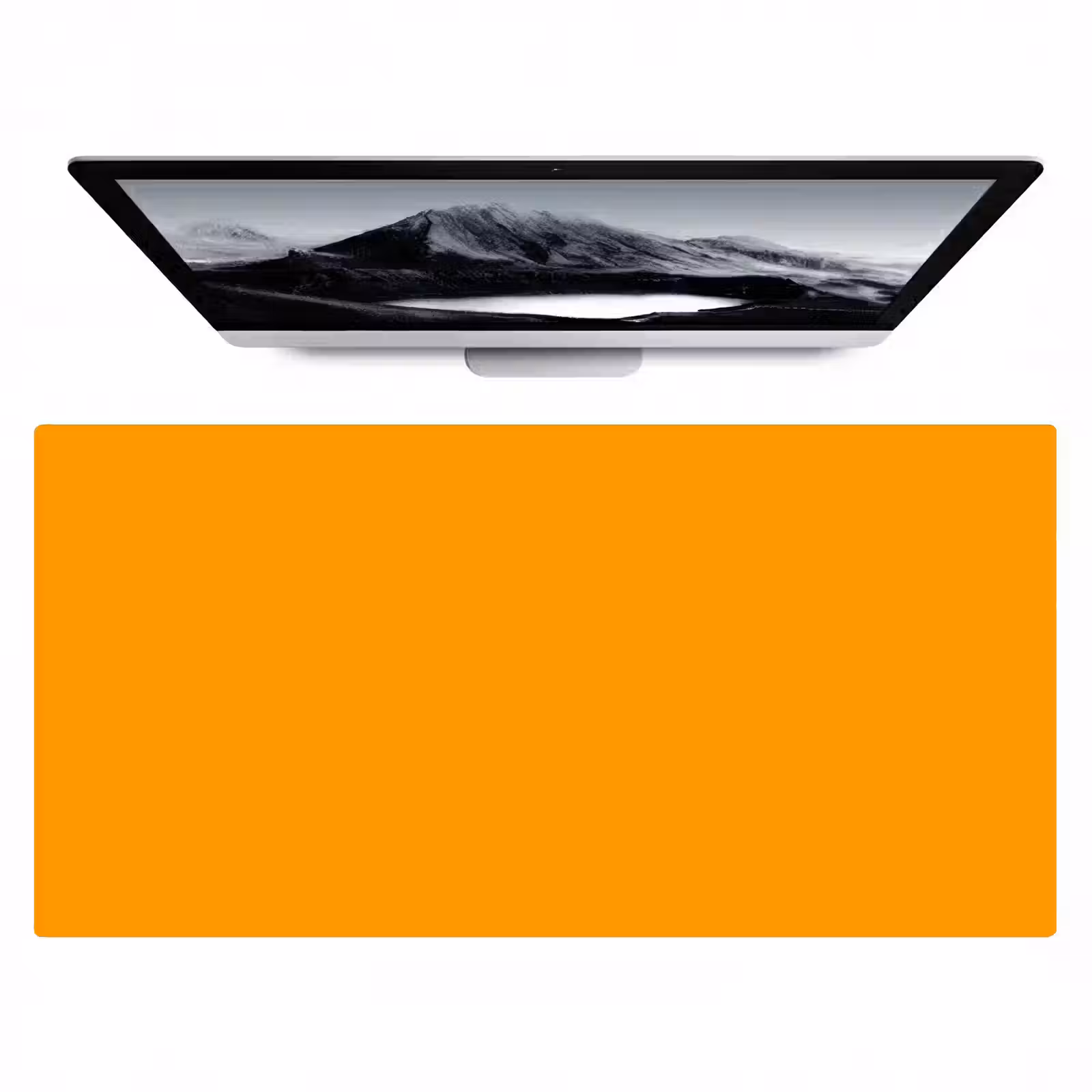 Bureau onderlegger - Warm - Ochre - Oranje — 1