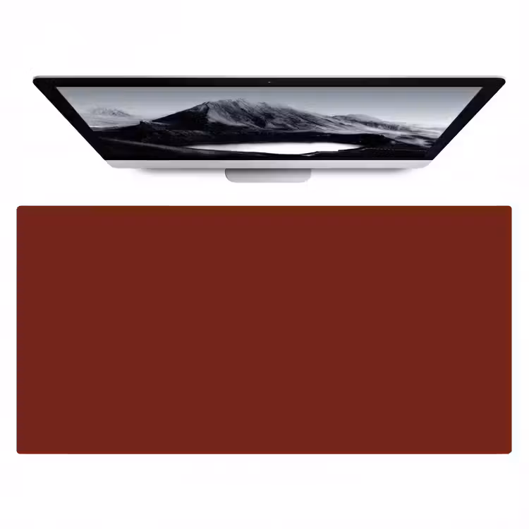 Bureau onderlegger - Rustic - Terracotta - Rood — 1