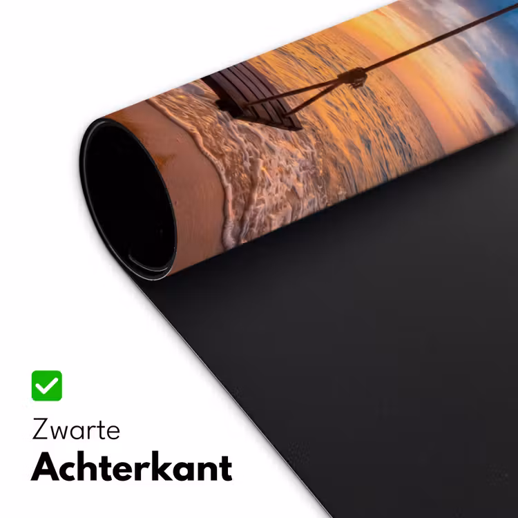 Bureau onderlegger - Schommel - Strand - Zonsondergang - Natuur - Oranje — 5