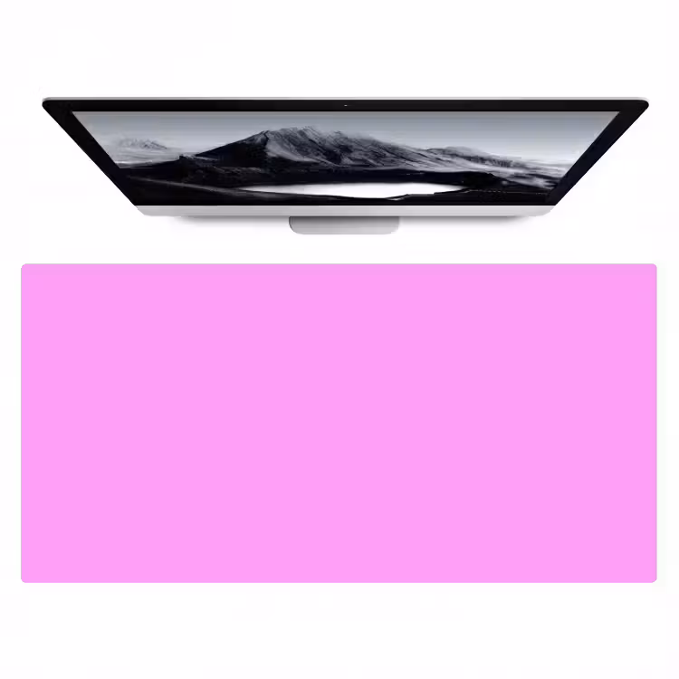 Bureau onderlegger - Soft - Lavender - Roze — 1