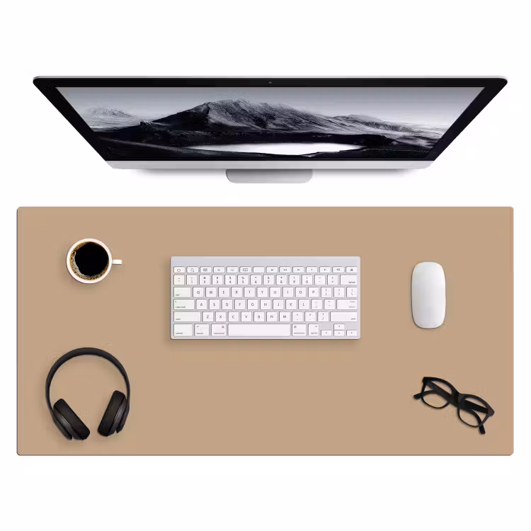 Bureau onderlegger - Soft - Taupe - Bruin — 4