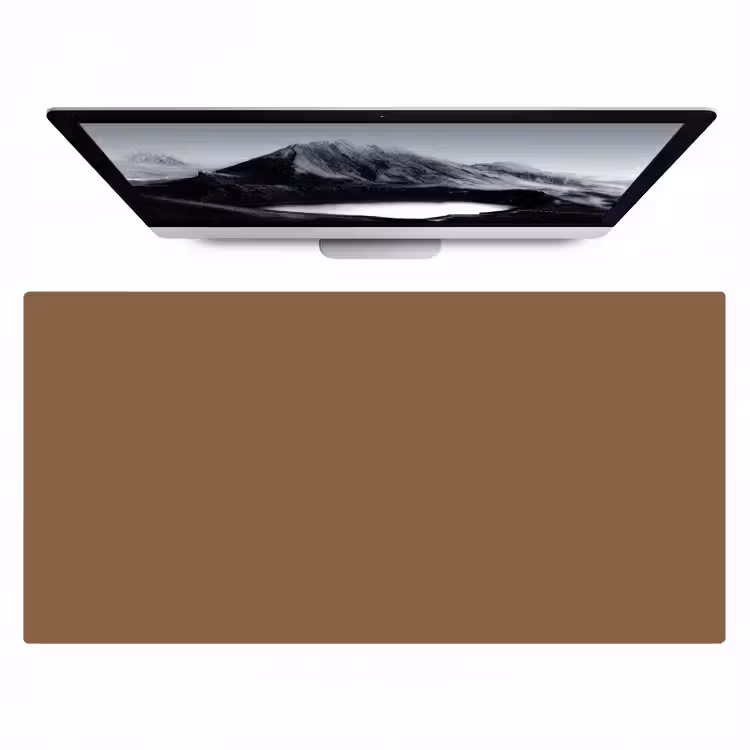 Bureau onderlegger - Soft - Walnut - Bruin — 1