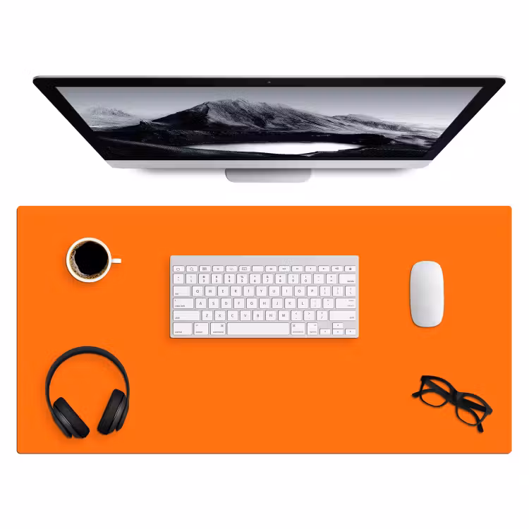 Bureau onderlegger - Spiced - Pumpkin - Oranje — 4