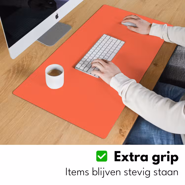 Bureau onderlegger - Sunset - Salmon - Oranje — 6