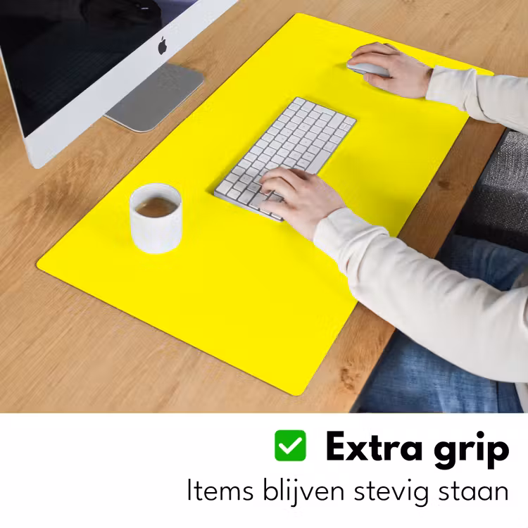 Bureau onderlegger - Sunshine - Glow - Geel — 6