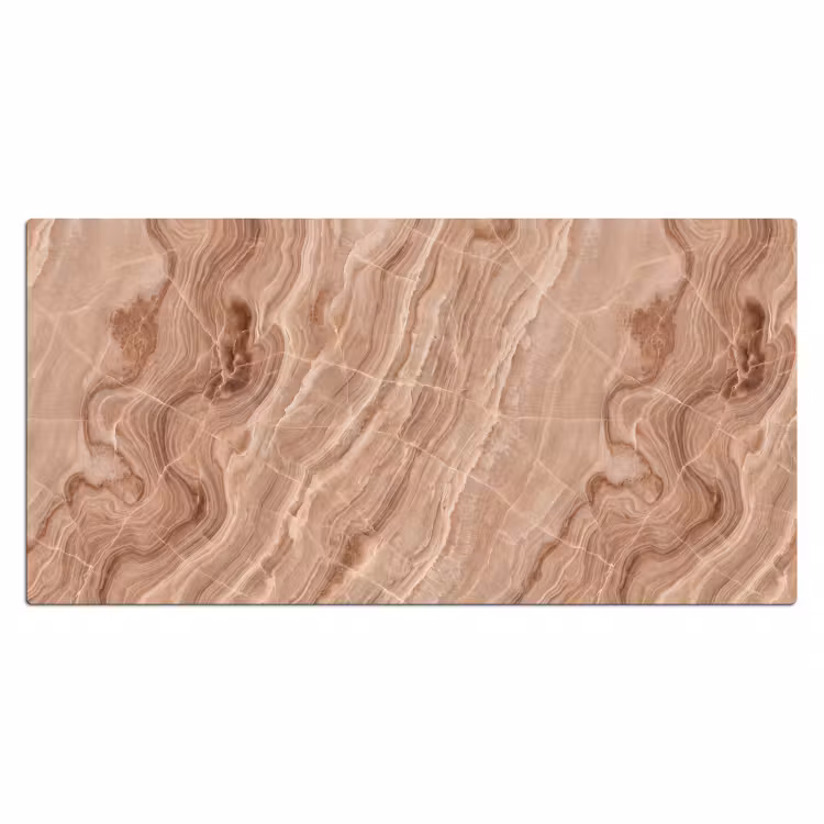 Bureau onderlegger - Textuur - Golvend - Abstract - Warm - Bruin — 2