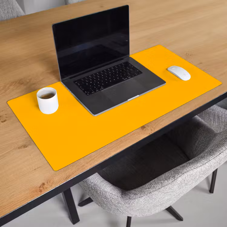 Bureau onderlegger - Vivid - Amber - Geel — 3