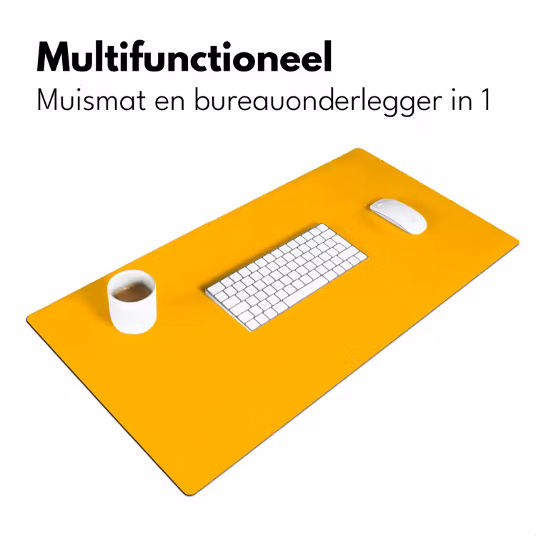 Bureau onderlegger - Vivid - Amber - Geel — 7