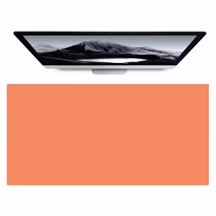 Bureau onderlegger - Warm - Clay - Terracotta — 1