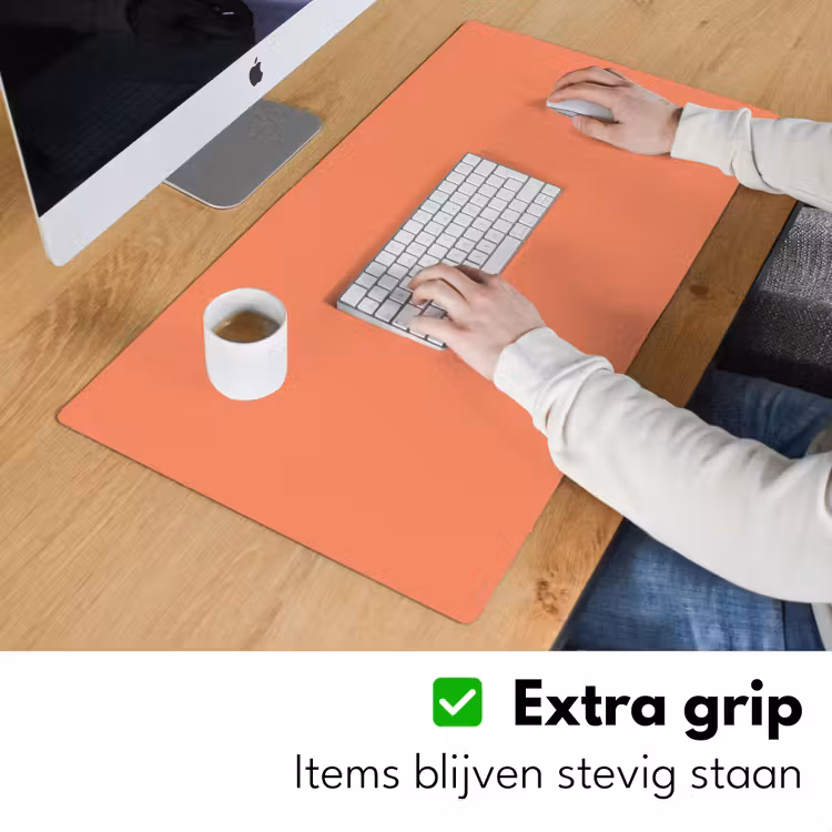 Bureau onderlegger - Warm - Clay - Terracotta — 6