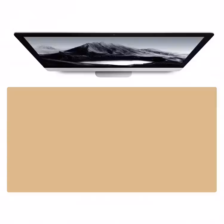 Bureau onderlegger - Warm - Sand - Nude — 1