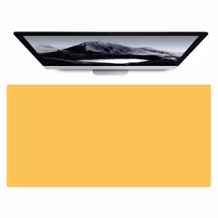 Bureau onderlegger - Warm - Sand - Terracotta — 1