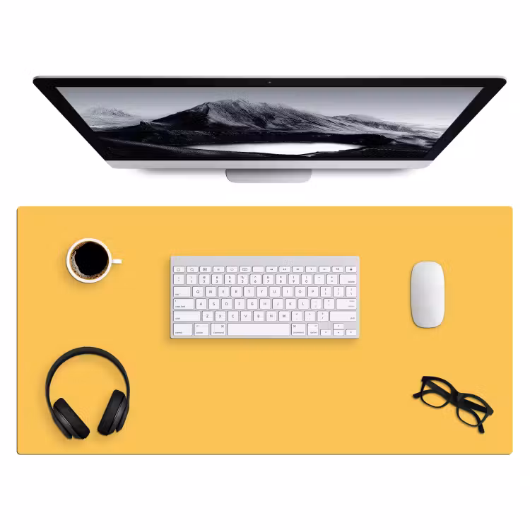 Bureau onderlegger - Warm - Sand - Terracotta — 4