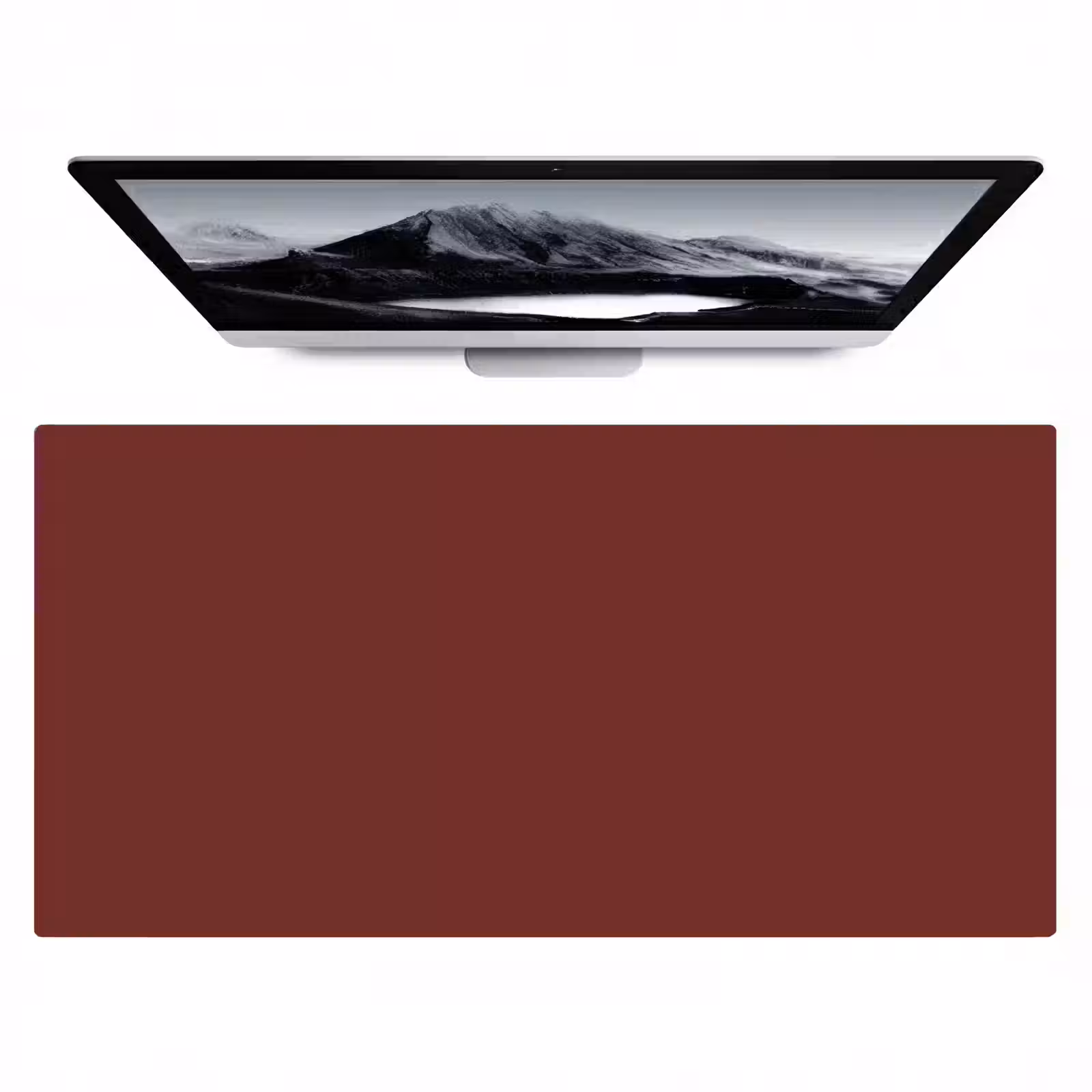 Bureau onderlegger - Valentine - Velvet - Rood — 1