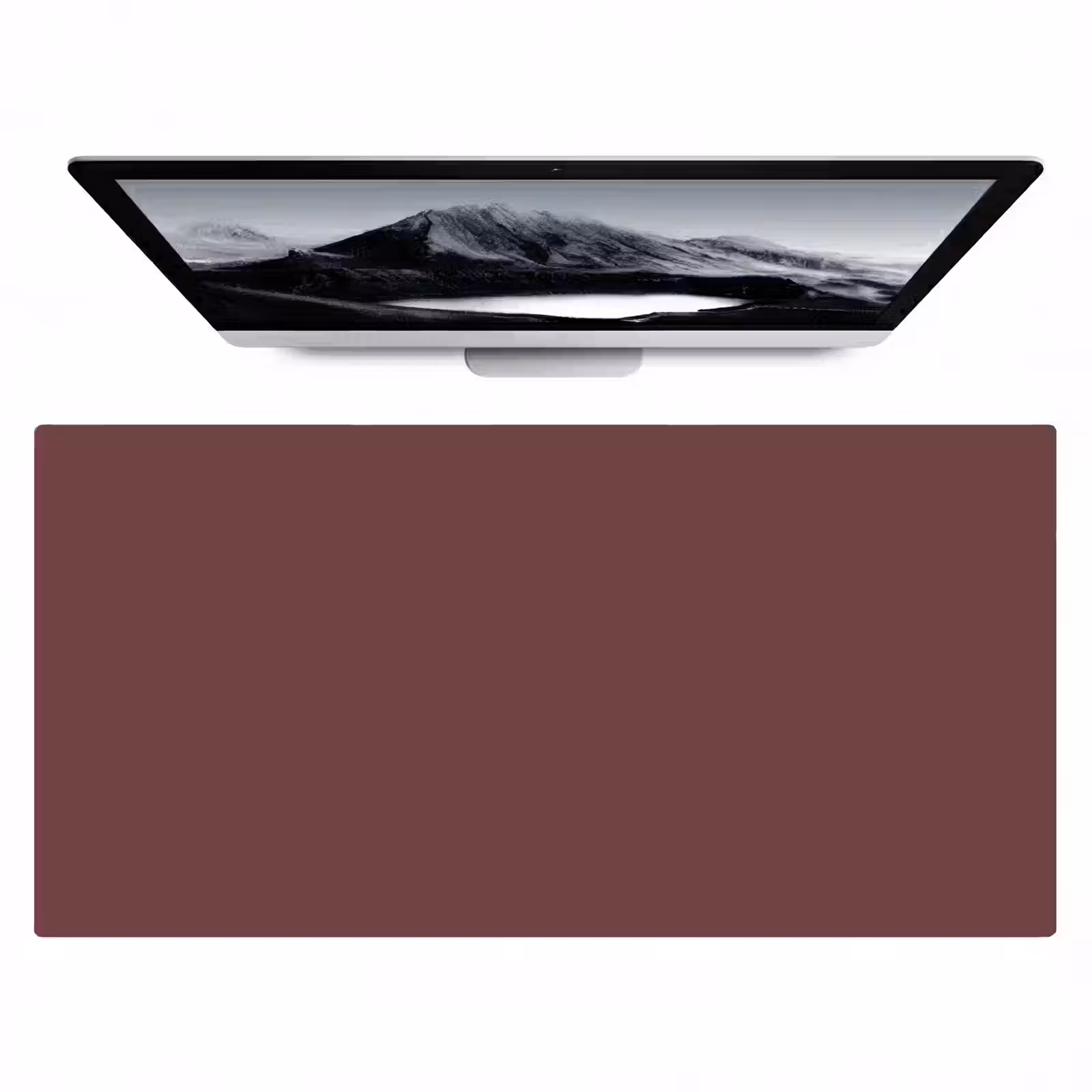 Bureau onderlegger - Velvet - Merlot - Rood — 1